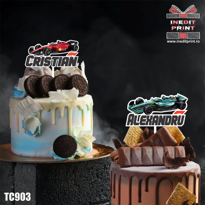 Topper Tort UV Personalizat Formula 1 TC903 [3]