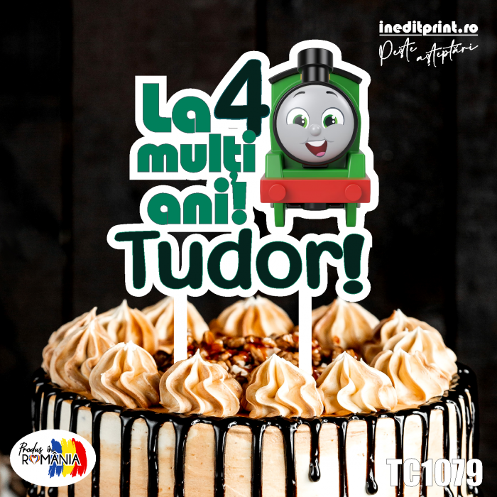 Topper Tort UV Personalizat Thomas TC1079 [1]