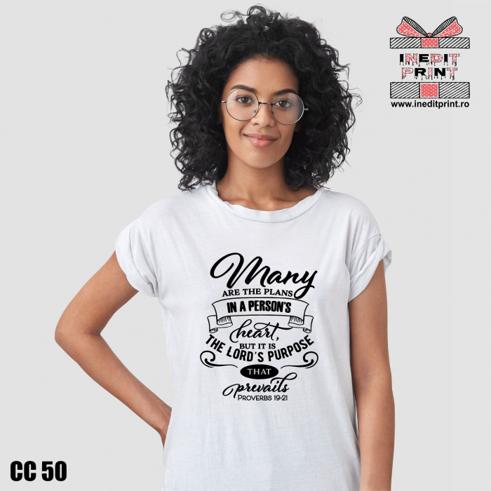 Tricou Many are the plans CC50 [2]