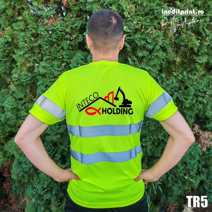 Tricou AV Delta, S, galben fluo - TR5 [3]