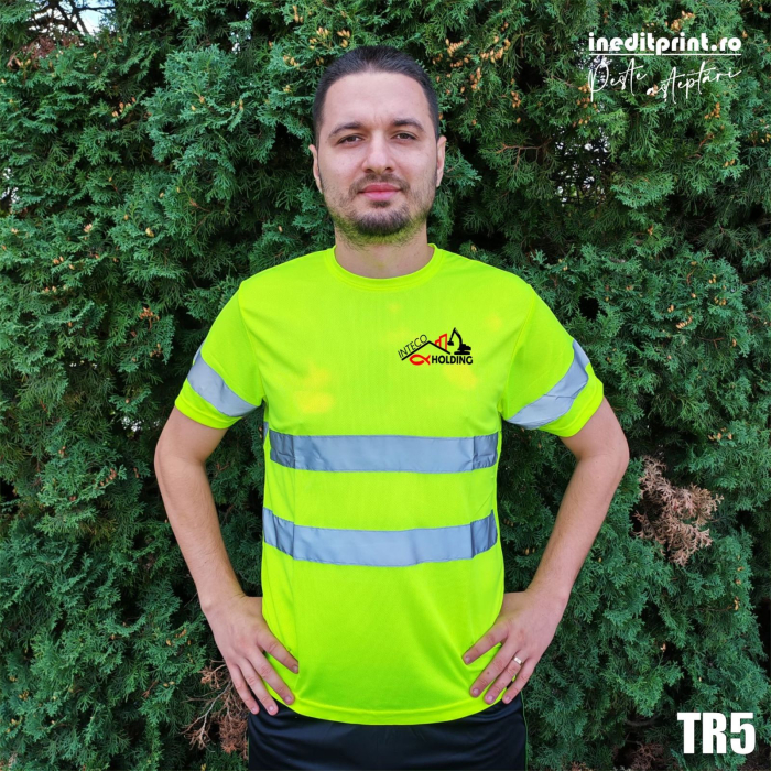 Tricou AV Delta, S, galben fluo - TR5 [4]