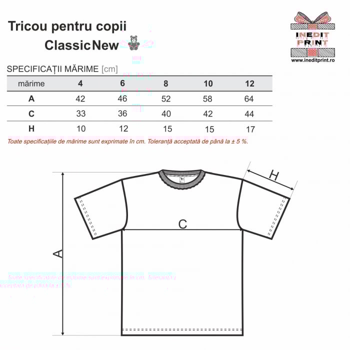 Tricou Copii Personalizat 5TH PONY! TPC7 [2]