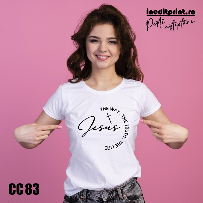 Tricou Jesus the way CC83 [1]