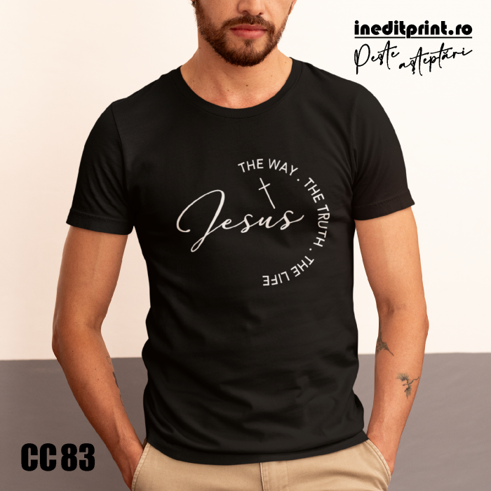 Tricou Jesus the way CC83 [3]