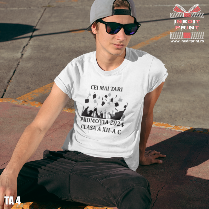 Tricou personalizat absolvenți  ”Cei mai tari” TA4.2 [2]