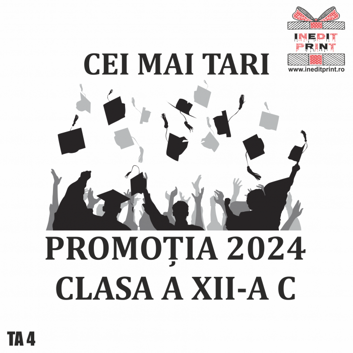 Tricou personalizat absolvenți  ”Cei mai tari” TA4.2 [3]