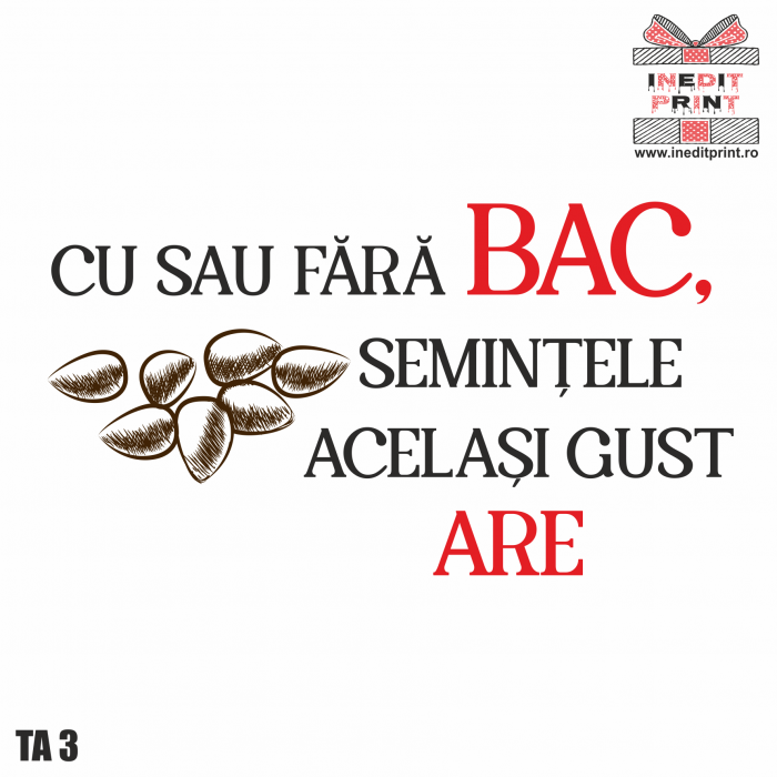 Tricou personalizat absolvenți  ”Semințe” TA3.2 [3]