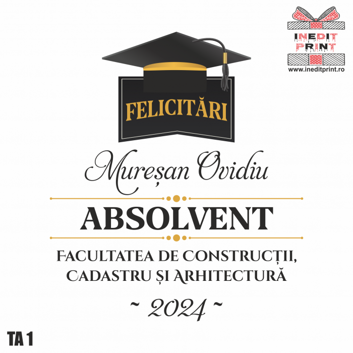 Tricou personalizat absolvenți TA1.2 [3]