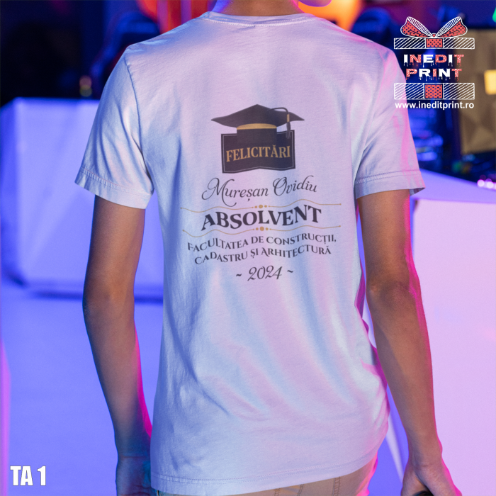 Tricou personalizat absolvenți TA1.2 [2]