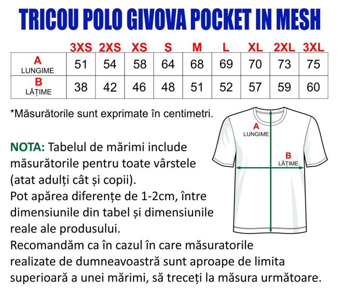 Tricou Polo GIVOVA [5]