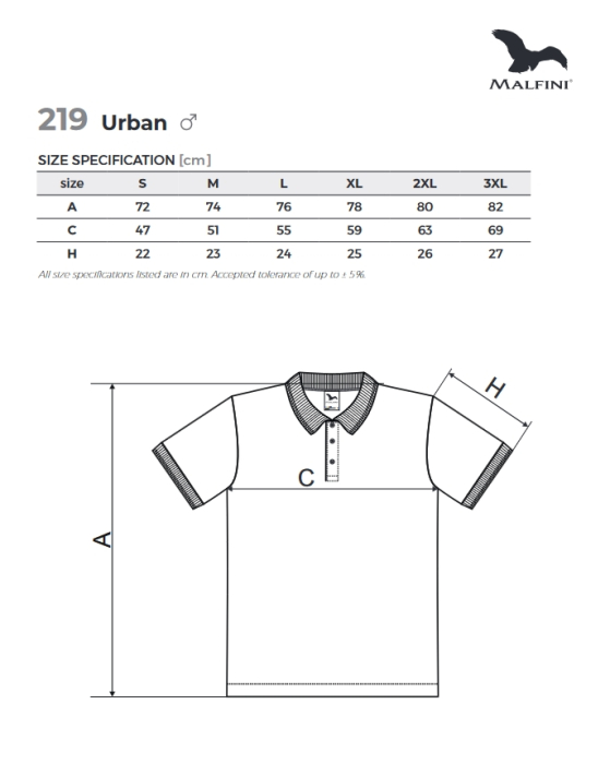 Tricou polo pentru barbati Urban 219 [4]
