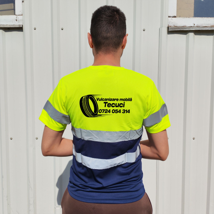 Tricou reflectorizant AV Delta personalizabil [6]