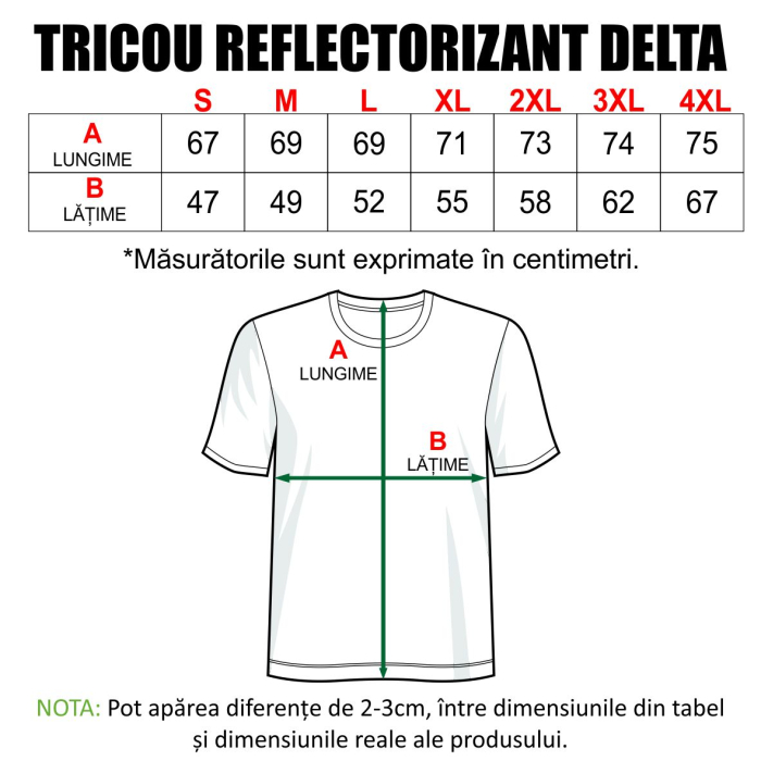 Tricou reflectorizant AV Delta TR4 [12]