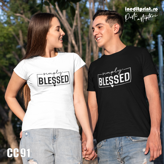 Tricou Simply Blessed CC91 [1]