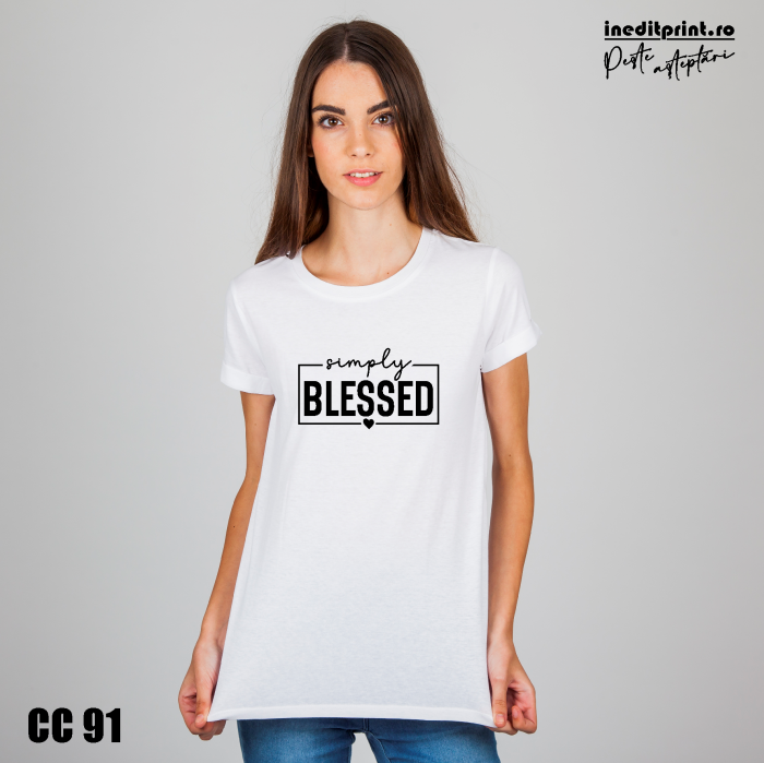 Tricou Simply Blessed CC91 [3]
