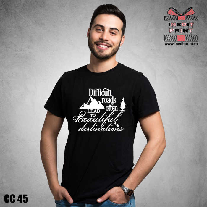 Tricou Difficult roads CC45 [2]