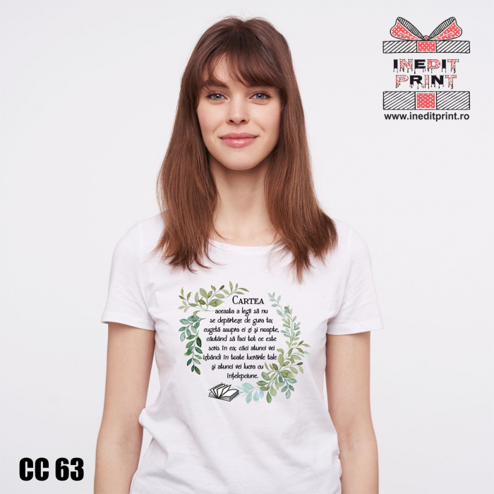 Tricou Verset Iosua 1:8 CC63 [2]