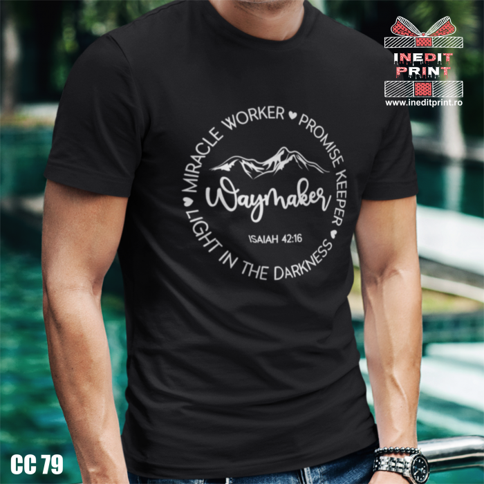 Tricou Verset Isaiah 42:16 CC79 [2]