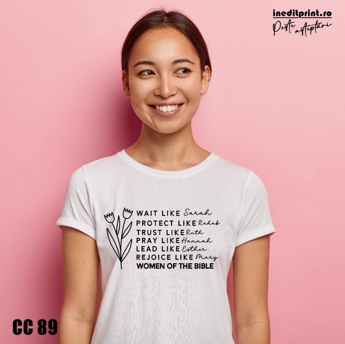Tricou Women of the Bible CC89 [1]