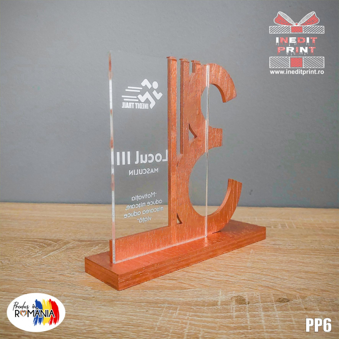 Trofeu Personalizat Locul 3 PP6 [3]