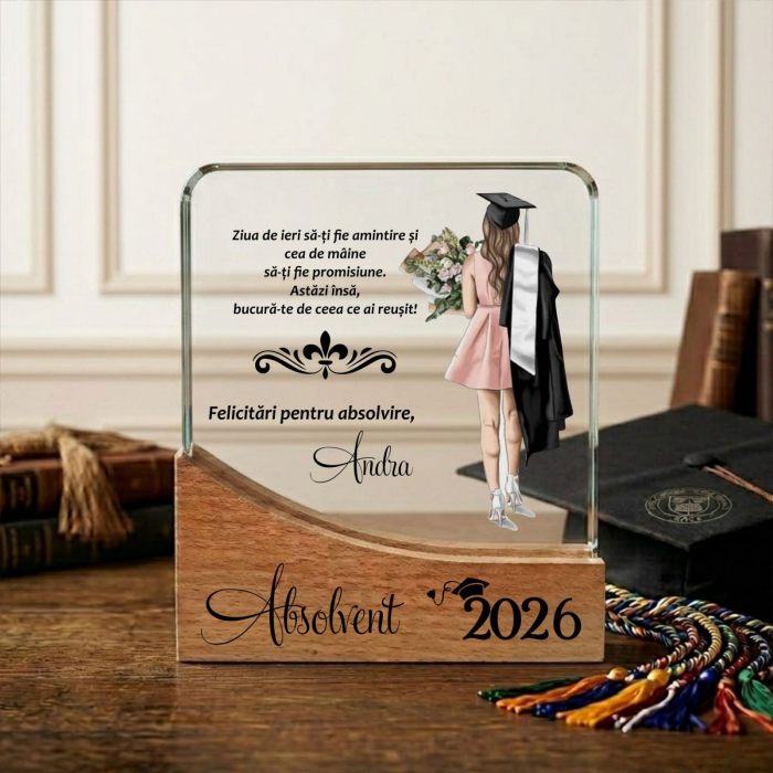 Trofeu personalizat absolvent PP12 [2]