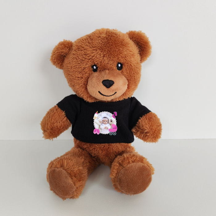 Ursulet Teddy Negru Personalizat PLUS2 [2]