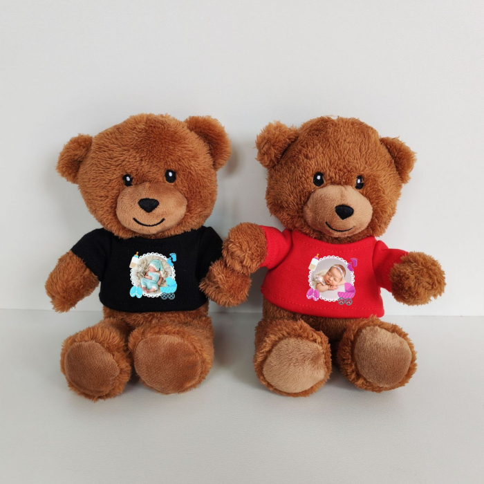 Ursulet Teddy Negru Personalizat PLUS2 [3]