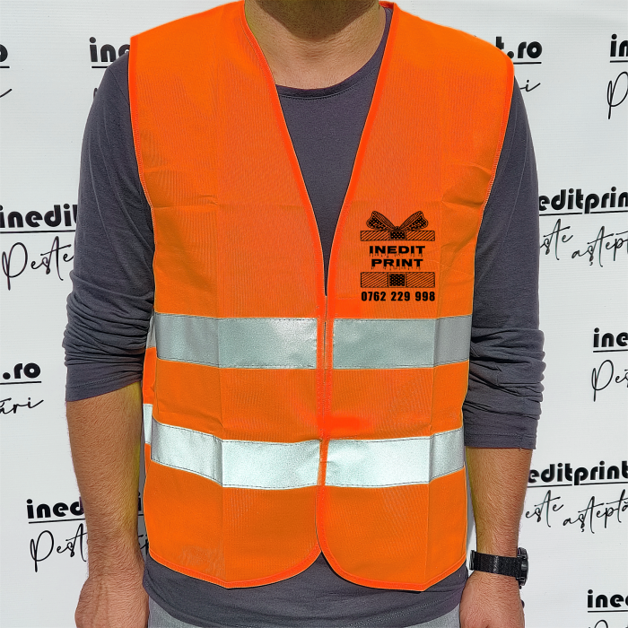 Vestă personalizată reflectorizantă STANDARD VPR1 [3]