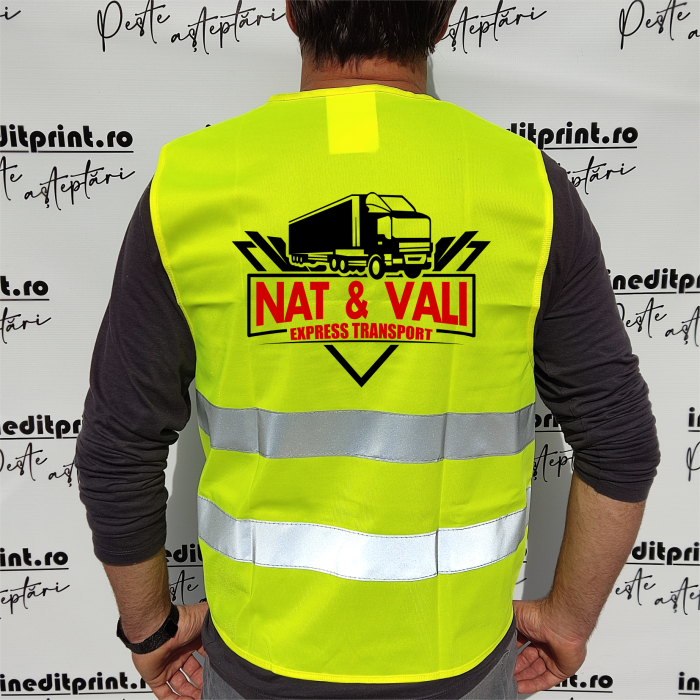 Vestă personalizată reflectorizantă STANDARD VPR1 [5]