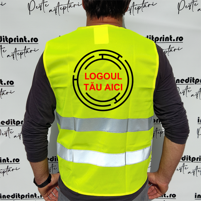 Vestă personalizată reflectorizantă STANDARD VPR1 [2]