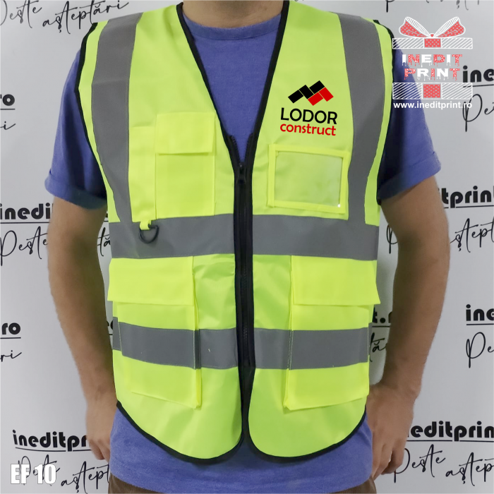 Vestă personalizată reflectorizantă EXECUTIVE VPR3 [4]