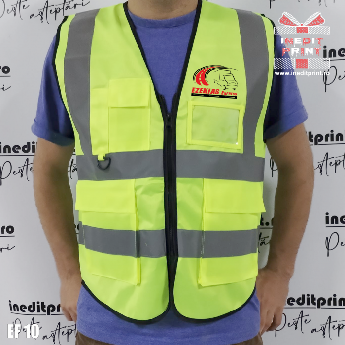 Vestă personalizată reflectorizantă EXECUTIVE VPR3 [6]