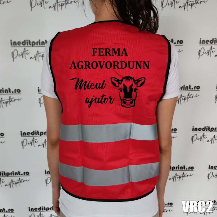 Vesta personalizata reflectorizanta pentru COPII - VRC2 [2]