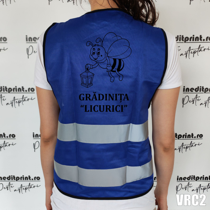 Vesta personalizata reflectorizanta pentru COPII - VRC2 [2]