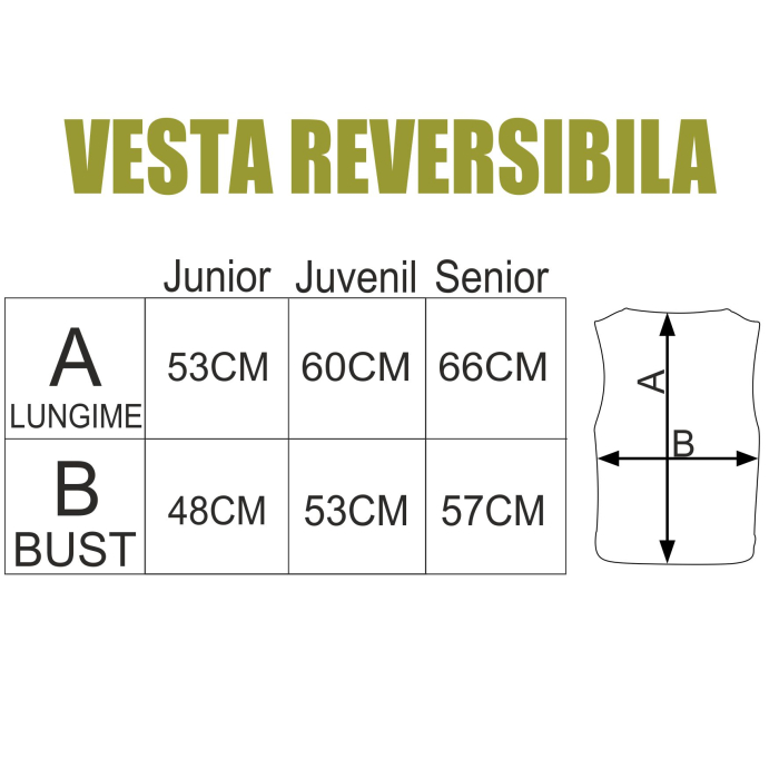 Vesta reversibila unisex albastru/rosu [4]