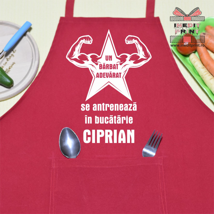 Șorț personalizat pentru un bărbat adevărat S9 [3]