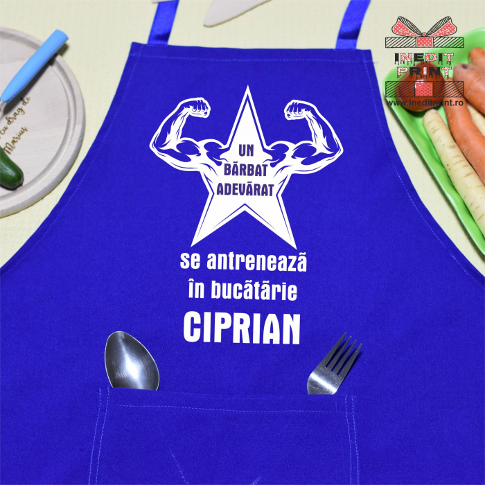 Șorț personalizat pentru un bărbat adevărat S9 [2]