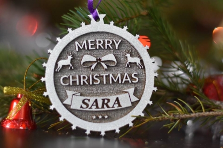 Glob personalizat ”Merry Christmas” G4 [2]
