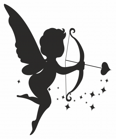 Stickere decorative - Sticker ”Cupidon” SP19