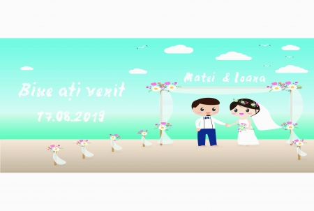 Plăcuțe de întâmpinare - Plăcută întâmpinare Personalizată PN9