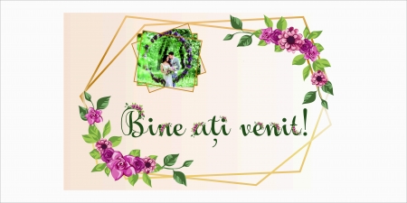 Plăcuțe de întâmpinare - Plăcută întâmpinare Personalizată PN21