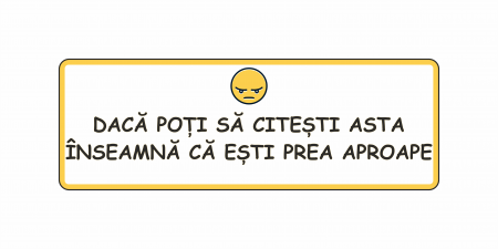 Stickere auto - Sticker Auto ”Dacă poți să citești asta...” SA8
