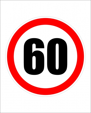 Sticker ”Limită de viteză” SA11 [1]
