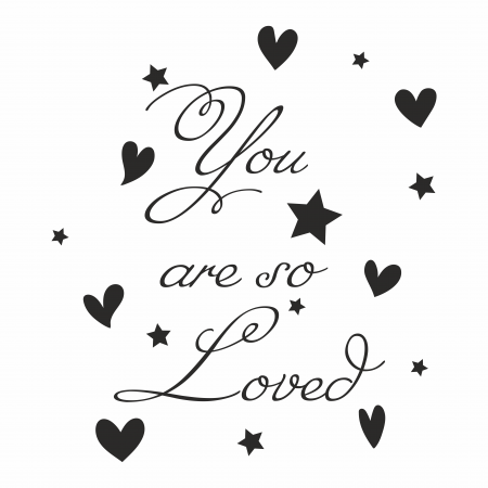 Sticker ”So loved” SP7 [1]