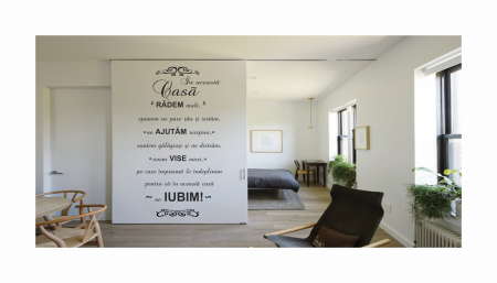 Stickere decorative - Sticker Casa noastra SP1