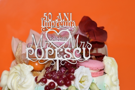 Toppers - Topper Tort Personalizat  Împreună TC3