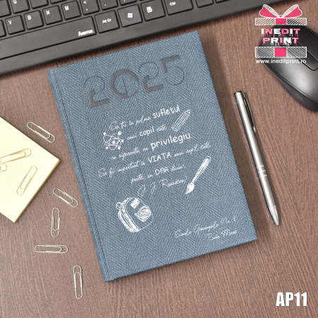 Agende F - Agenda personalizata 2025 Citat educatie AP11
