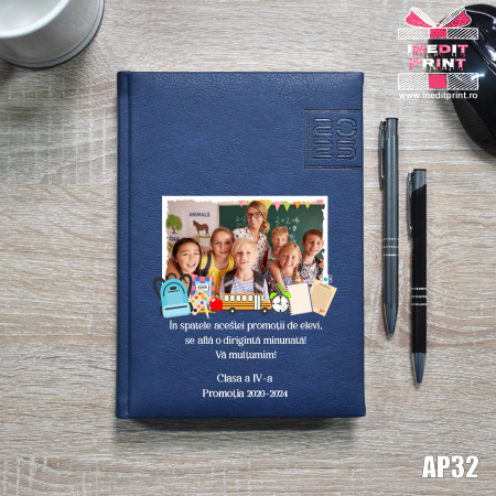 Absolvire - Agenda personalizata 2025 Profesori AP32