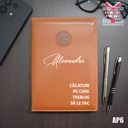 Agende F - Agenda personalizata 2025 To do list AP6