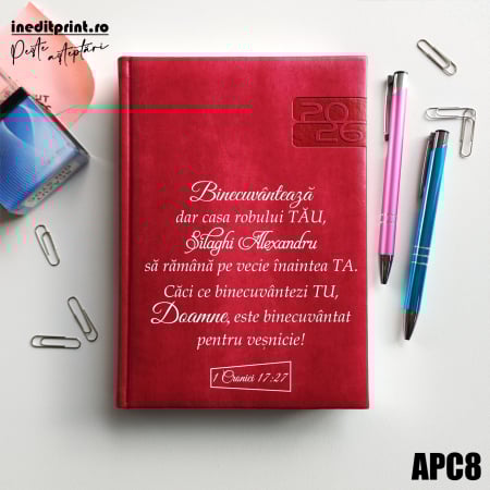 Agende - Agenda personalizata 2026 1 Cronici 17:27 APC8